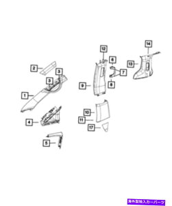 �����p�[�c 5RH54PD2AE-�I���W�i���̃^�C�g����\������ ���� Mopar Molding 5RH54PD2AE- show original title