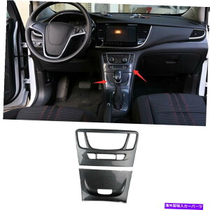 p[c Buick Encore 2016-2021̂߂̃J[{t@Co[ZgR\[ACXCb`pl̃gtBbg Carbon Fiber Central Console AC Switch Panel Trim Fit For Buick Encore 2016-2021