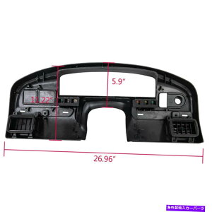 p[c 94 -97 Ford F150 F250 F350_bV{[hplx[@NX^gp For 94 -97 Ford F150 F250 F350 Dash board Panel Bezel Instrument Cluster Trim