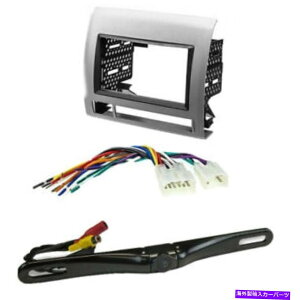 p[c TOYK972S 05-11g^^R}/wʐ}obNAbvJpVo[_bVLbg TOYK972S Silver Dash Kit for 05-11 Toyota Tacoma / Rear View Backup Camera