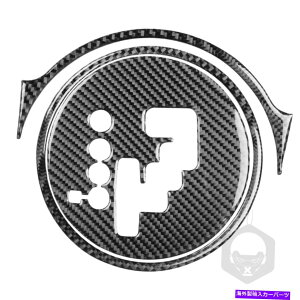 �����p�[�c �}�c�_MX5 3PC�p�̎Ԃ̃M�A�V�t�g�C���i�[+�T�[�N���O�t���[���J�[�{���t�@�C�o�[�X�e�b�J�[ Car Gear Shift inner +Circle outer Frame Carbon Fiber Sticker For Mazda MX5 3PC�y���s�A���i�z
