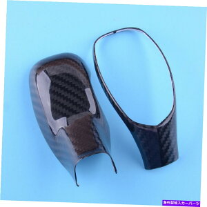 p[c Cadillac XT5 2016-2018 2x /ZbgMAVtgmuJo[gJ[{t@Co[ Fit For Cadillac XT5 2016-2018 2x/set Gear Shift Knob Cover Trim Carbon Fiber