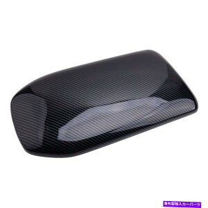 内装パーツ 炭素コンソール肘掛け保管箱のカバーパネルのトリムフィットLAV4 19 + New Carbon Console Armrest Storage Box Cover Panel Trim Fit For Toyota RAV4 19+ New