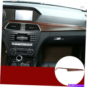 p[c Mercedes-Benz W204 10-13̂߂LHD ABSpC̖ؐǗi10-13 LHD ABS Pine Wood Grain Central Control Decorative For Mercedes-Benz W204 10-13
