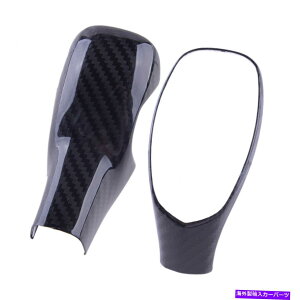 p[c Cadillac XT5 2017 2017 2018 2018 2XMAVtgmuJo[gJ[{t@Co[ Fit For Cadillac XT5 2016 2017 2018 2x Gear Shift Knob Cover Trim Carbon Fiber