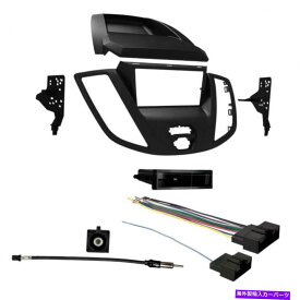 内装パーツ フォードトランジットのためのシングル/ダブルDINカーステレオラジオマウントキット2015アップ 99-5832G Single/Double DIN car stereo radio mount Kit for Ford Transit 2015-up