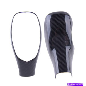 p[c Cadillac XT5 16-18 2s[XJ[{t@Co[MAVtgmuJo[g Fit For Cadillac XT5 16-18 2pcs Interior Carbon Fiber Gear Shift Knob Cover Trim