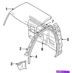 �����p�[�c �{���̃g���^�I�[�v�j���O�g����62313-89116-B0 Genuine Toyota Opening Trim 62313-89116-B0�y���s�A���i�z