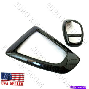 p[c BMW F30 F32 F34X|[cJ[{t@Co[gVtgmuTEhJo[ For BMW F30 F32 F34 Sport Carbon Fiber Interior Trim Shift Knob Surround Cover