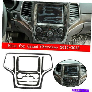 p[c Yf@ۃ_bV{[hirQ[VJo[gtBbg2014-2018 Carbon Fiber Dashboard Navigation Cover Trim Fit For Grand Cherokee 2014-2018