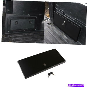 p[c 05-21g^^R}AhCoTChxbh[{bNXX`[Jo[bN\ For 05-21 Toyota Tacoma Rear Driver Side Bed Storage Box Steel Cover Lockable