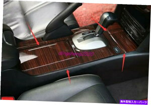 p[c z_AR[h2008-2013̂߂̖̓ؐ̃CeAMAVtgt[Jo[̃g Peach wood grain Interior Gear Shift Frame Cover Trim For Honda Accord 2008-2013