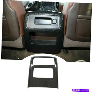 p[c Chevy Silverado GMC 10-17AGAxgAEgbgpl??Jo[gJ[{t@Co[ For Chevy Silverado GMC 10-17 Rear Air Vent Outlet Panel Cover Trim Carbon Fiber