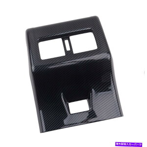 p[c Yf@ۂABS㕔CԃxgAEgbggtBbg18-20 Carbon Fiber ABS Rear Air Condition Vent Outlet Trim Fit For Toyota Camry 18-20