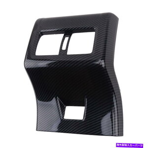 p[c g^Ĵ߂̒Yf@ۂ̊O̊ŐCʋC̔rõgtBbg2018-2020 Carbon Fiber Look Inner Rear Air Vent Outlet Trim Fit For Toyota Camry 2018-2020