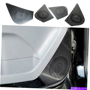 p[c Ford Ranger 2015-2020 4PCubNX`[hAXs[J[Xs[J[{bNXJo[ Fit for Ford Ranger 2015-2020 4pc black Steel Door Speaker Loudspeaker Box Cover