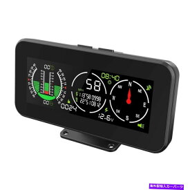 内装パーツ オフロードのためのデジタルイン傾斜計GPSコンパススピードメーター4x4日産/トヨタ Digital Inclinometer GPS Compass Speedometer for Off Road 4x4 Nissan / Toyota