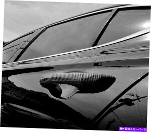 �����p�[�c 2017�N?2021 + Genesis G70�i�J�[�{���j�̊O�̃h�A�J�b�v�J�o�[�L���b�` Outside Door Cup Cover Catch For 2017~2021 + Genesis G70 (Carbon)�y���s�A���i�z