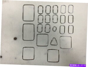 内装パーツ 1998年 - '2001年ベンツW220 Sクラス用スイッチパースリューカット22テーマ22テイスカットクローム - オリジナルのタイトルを表示 ' 1998 - ' 2001 BENZ W220 S-CLASS用スイッチフレームリムセ