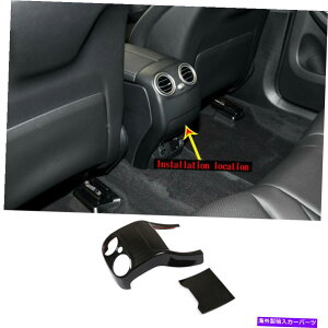 p[c xcGLC 16-21 ABSJ[{t@Co[AEGAAEgbgA`LbNJo[gp For Benz GLC 16-21 ABS Carbon Fiber Rear Row Air Outlet Anti-kick Cover Trim