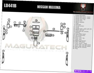 内装パーツ 日本マキシー2000-2001ランドにぴんぴんコンビテーションリュートカット - オリジナルのタイトルを表示する 日産マキシマ 2000-2001 ラジオに適合 CDプレーヤーモデルベーシックウッ