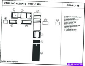p[c Cadillac Allante 1987-1989piJbsNgJbgCDJ[o[CWAƂĂȂ - IWĩ^Cg\ CADILLAC ALLANTE 1987-1989 p_bVgLbg CDv[
