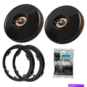p[c Infinity Kappa 6.5 "2EFCXs[J[w /ACXg[Lbgfor 2015-2018 Ford F150 Infinity Kappa 6.5" 2 Way Speakers w/ rear install kit for 2015-2018 Ford F150