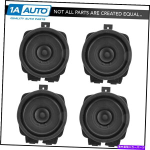 p[c ACfRhAXs[J[̑O㍶LHERH SANYON COLONON AC Delco Door Speakers Front Rear Left LH Right RH Set of 4 for Canyon Colorado