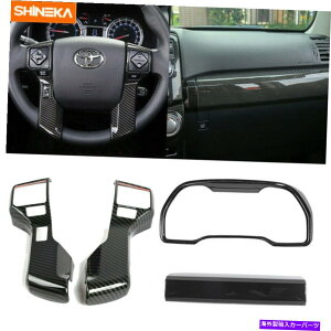 p[c g^4RUNNER 2010-2019̂߂̃RCpCbg_bV{[h+XeAOzC[plJo[g Co-pilot Dashboard+Steering Wheel Panel Cover Trim For Toyota 4Runner 2010-2019