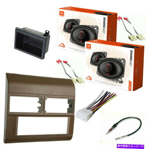 p[c JBL 4×6 "1988-94 C / K 1500iuEĵ߂̃Xs[J[+_uDINWĨCXg[Lbg JBL 4x6" Speakers + Double DIN Radio Install kit For 1988-94 C/K 1500 (BROWN)