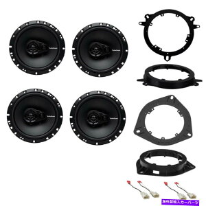 p[c bNtH[htHXQ[g6.5 "2003N2007ÑtgAhÃXs[J[g^ZRCA Rockford Fosgate 6.5" Front & Rear Door Speakers for 2003-2007 Toyota Sequoia