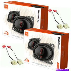 p[c JBL STAGE3 4uX6v2WAY̓Xs[J[n[lX1988-1994 GM C / K 1500,2500 JBL Stage3 4"x6" 2Way coax Speakers & Harness For 1988-1994 GM C/K 1500, 2500