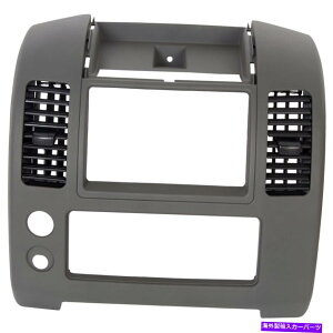 �����p�[�c 06-16���YFrontier Center Dash�R���\�[���C���X�g�D�������g�p�l���N���X�^���b�h�x�[�� For 06-16 Nissan Frontier Center Dash Console Instrument Panel Cluster Lid Bezel�y���s�A���i�z