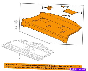 内装パーツ Buick GM OEM 16-17リールインターリュージュ - リアボディ - メッジトイレ - オリジナルのタイトルを表示する Buick GM OEM 16-17 リーガル インターリオール-リア ボディ-パッケージトレイ