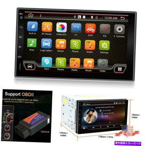 p[c jo[TfAfB7 "Android 7.1ԃXeIWIGPS Navi Wifi DAB OBD 2 + 16GB Universal Dual-Din 7" Android 7.1 Car Stereo Radio GPS NAVI Wifi DAB OBD 2+16GB
