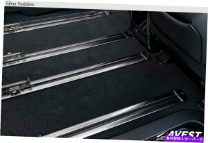 �����p�[�c �g���^Vellfire Alphard 3rd Gen Road Seat Track Rail Silber Silver Still For Toyota Vellfire Alphard 3rd Gen Rear Seat Track Rail Cover Silver Stainless�y���s�A���i�z
