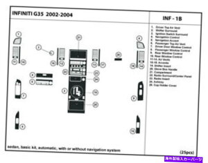 �����p�[�c �p�[�X�C���t�B�j�e�BG35�G��2003-2004�C���t���AINF-1B�p�i - �I���W�i���̃^�C�g����\�� �J�[�{���t�@�C�o�[�_�b�V���g�����L�b�g Infiniti G35 �Z�_�� 2003-2004 �C���e���A INF-1B �p- sho