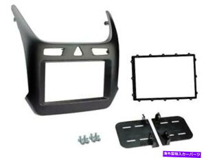 内装パーツ ランドスミーシアルダルDIN CT23CV29シャードルトカットブラック用 - オリジナルのタイトルを表示 ラジオ ステレオ ファシア ダブル DIN CT23CV29 シボレー コバルトマットブラック用-