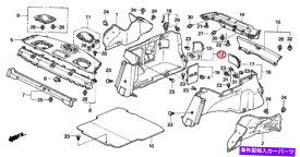 内装パーツ 純純正ホダアーチリアリアトレンドマイクトリム右OE 84601 SDAA 01ZA-オリジナルのタイトルを表示 純正 ホンダ アコード インテリア リア トランク サイド トリム 右 OE 84601 SDAA 01ZA- show original title