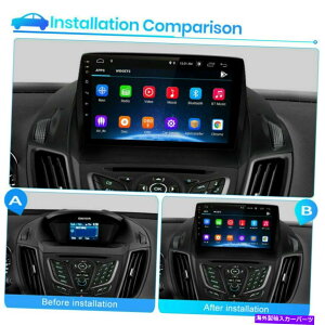 �����p�[�c 9 Touch Car Stereo Radio Android 10.1 GPS WiFi FM�I�[�f�B�IFord Escape 13-17 9 Touch Car Stereo Radio Android 10.1 GPS WIFI FM Audio For Ford Escape 13-17�y���s�A���i�z