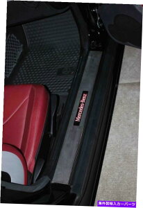 �����p�[�c �����Z�f�XSLK 171 2004-2011�Ƃ炳�ꂽ�h�A�V���v���[�g�J�X�^���e�L�X�g���p�\ Mercedes SLK 171 2004-2011 Illuminated Door Sill Plates custom text available