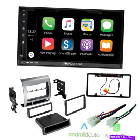 内装パーツ 7 "アップルカープレイレディー車ステレオ+ハーネスキット2005年 - 2011トヨタタコマ 7" Apple CarPlay Ready Car Stereo + Harness Kit for 2005 - 2011 Toyota Tacoma