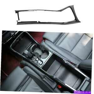 �����p�[�c �{���{XC40 2019-2021�J�[�{���t�@�C�o�[�����M�A�V�t�g�p�l���̑����J�o�[�g���� For Volvo XC40 2019-2021 Carbon Fiber Interior Gear Shift Panel Decor Cover Trim