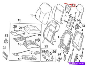 �����p�[�c ���i�I���r�X - �G���u��GL X166�����g�V�[�g�p�b�V����A 29297000789D88 OEM-�I���W�i���^�C�g����\�� �V�i�����Z�f�X-�x���c GL X166 �t�����g�V�[�g�w�b�h���X�gA 29297000789D88 OEM- show ori