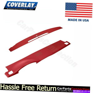 内装パーツ スパーフ - ハッピショー・ノーズ・ノーズ・カッコード18-714C-RDスパート用 - オリジナルのタイトルを表示 エスカレード-ダッシュボードカバー 2 個キットレッド 18-714C-RD エスカレ