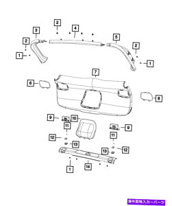 �����p�[�c OEM���i2014-18 MOPAR�t�@�[�t�B���s���A��`LATITUDE���O�g - �h�[���z�e��1UD10DX9AF-�I���W�i���̃^�C�g����\�� OEM �V�i 2014-18 Mopar �W�[�v �`�F���L�[ ���� Latitude ���t�g-�Q�[�g �p�l��