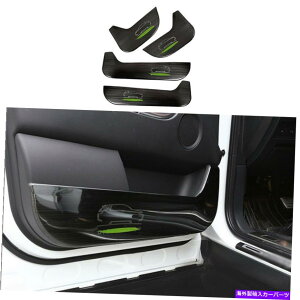 �����p�[�c �f�B�X�J�o���[�X�|�[�c�̂��߂̃C���i�[�h�A�ی�p�l���J�o�[�g����2015-2019�u���b�N�X�`�[�� Inner Door Protection Panel Cover Trim For Discovery Sport 2015-2019 Black Steel