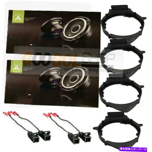 p[c JLI[fBIC2-650XԂ̃gbÑtgAhAXs[J[W /CXg[Lbg JL Audio C2-650X CAR Truck Front & Rear Door Speakers W/Install Kits