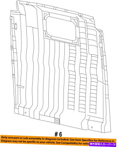 内装パーツ RAMクライスラーOEM 14-18 Promaster 3500インジア - トライアル5 LF 93 LWRAA-オリジナルの役職を表示 Ram クライスラー OEM 14-18 ProMaster 3500 インテリア-トリムパネル 5 LF 93 LWRAA- show original title