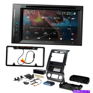 内装パーツ Pioneer 6.2 "CD / DVD CARステレオラジオ搭載キット、2015年2月FORD F150、F250 Pioneer 6.2" CD/DVD Car Stereo Radio Install Kit for 2015 -2017 Ford F150, F250